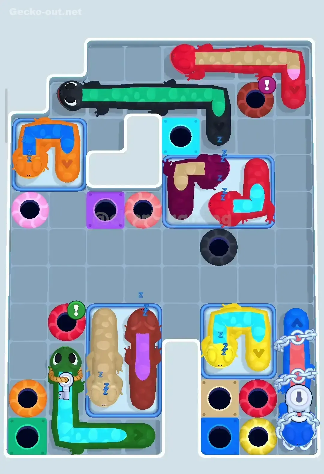 Gecko Out Level 330 Solution 2