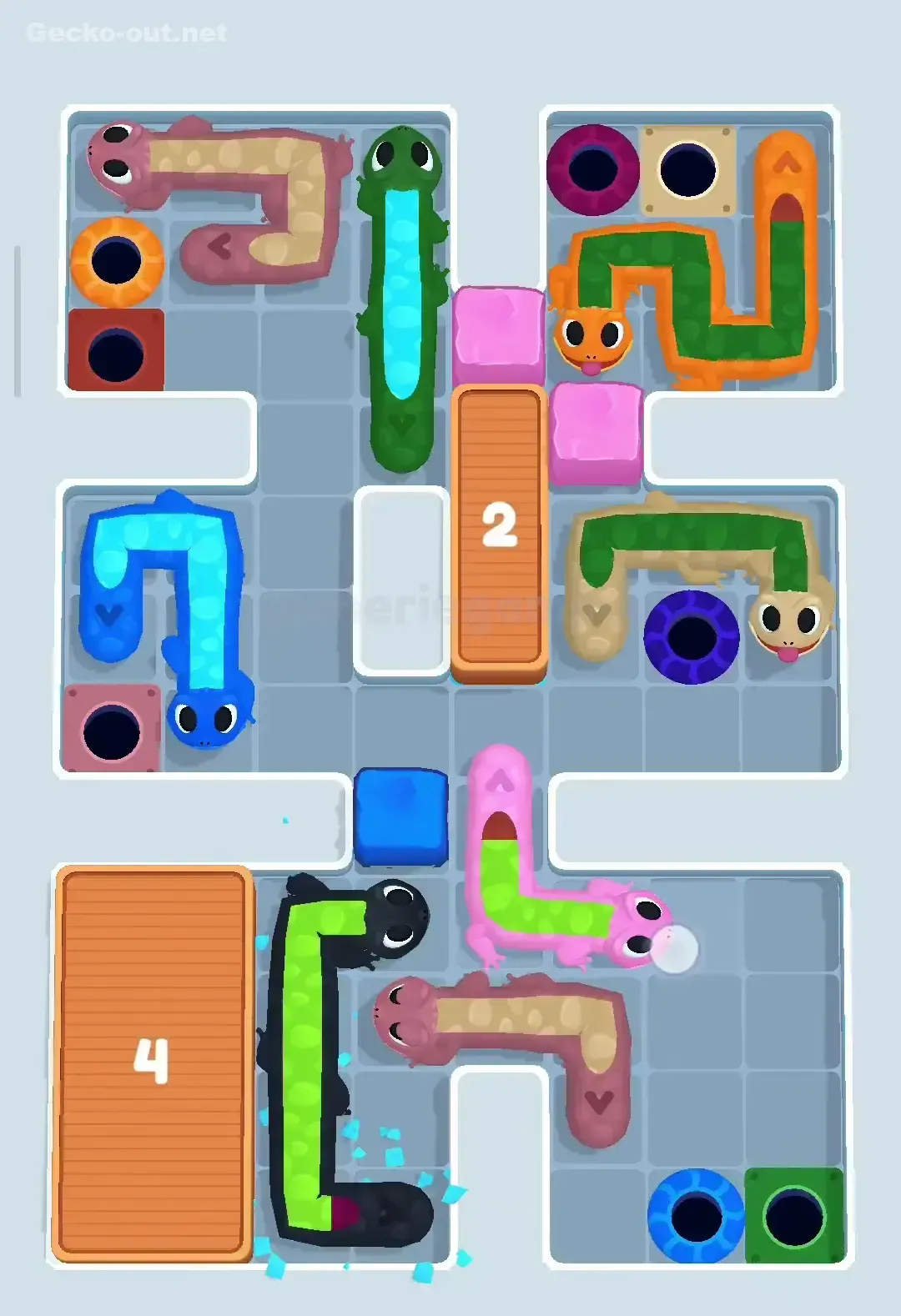 Gecko Out Level 329 Solution 2