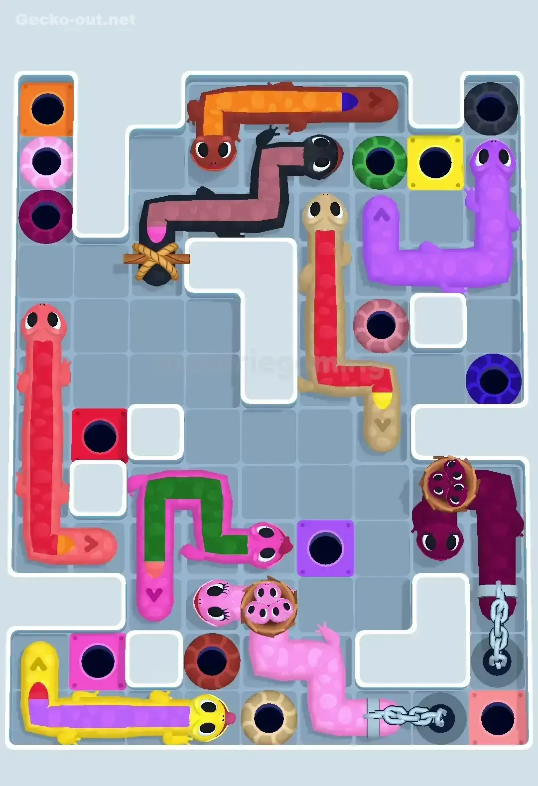 Gecko Out Level 636 Solution 3