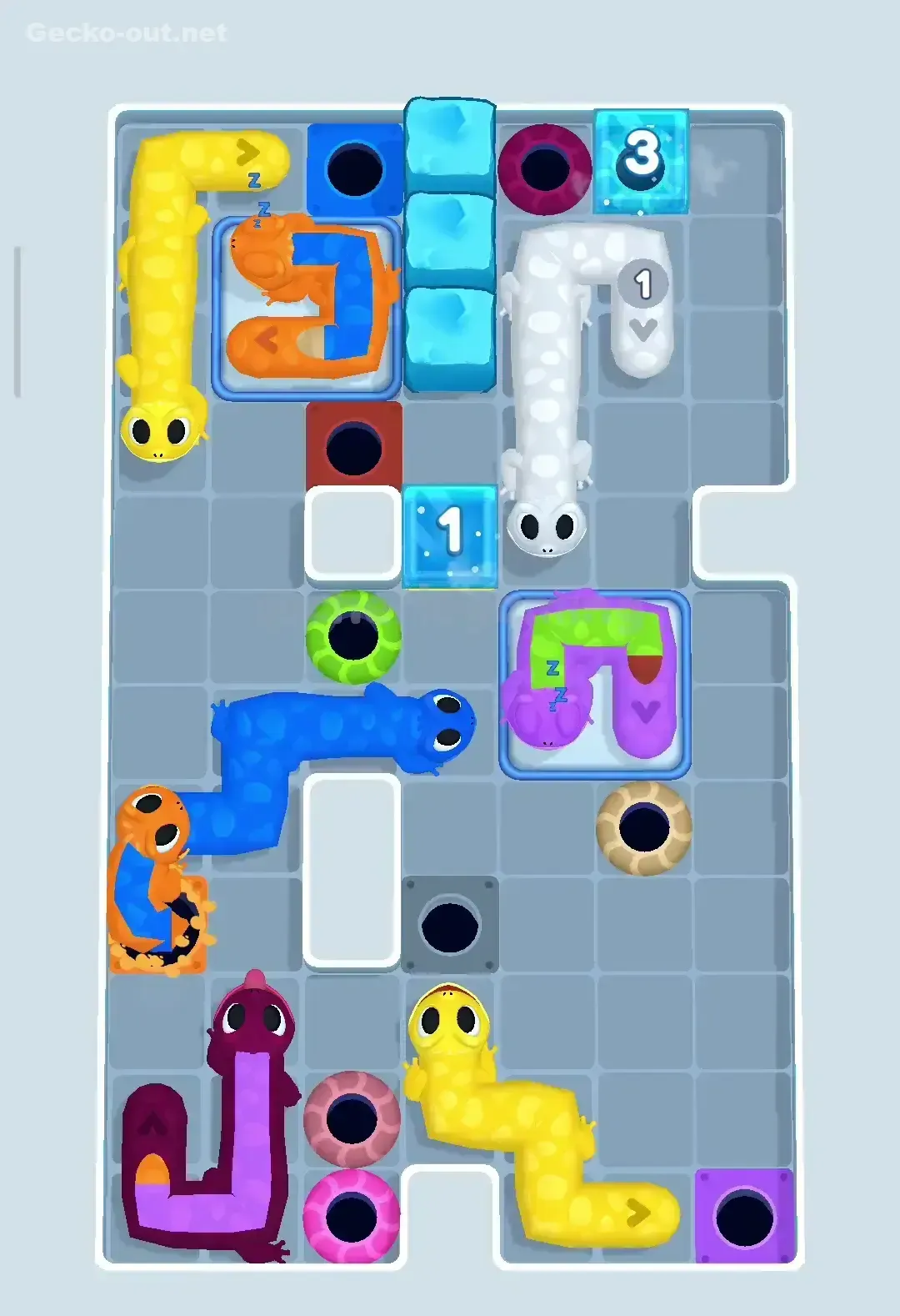 Gecko Out Level 324 Solution 3