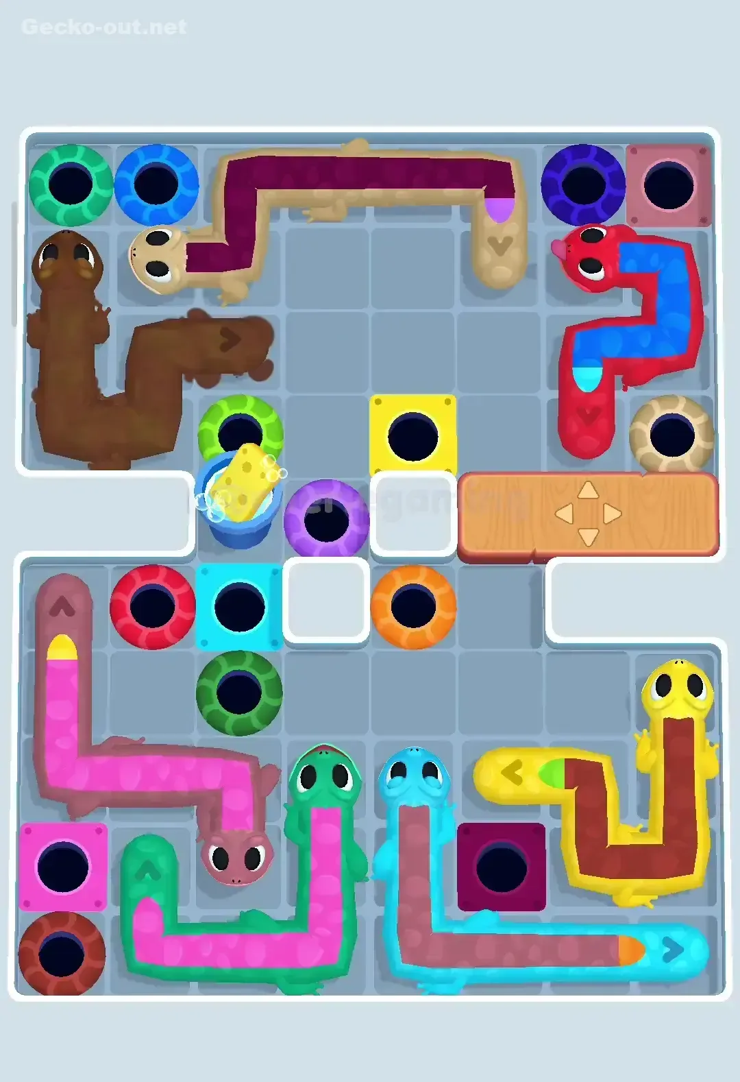 Gecko Out Level 323 Screenshot