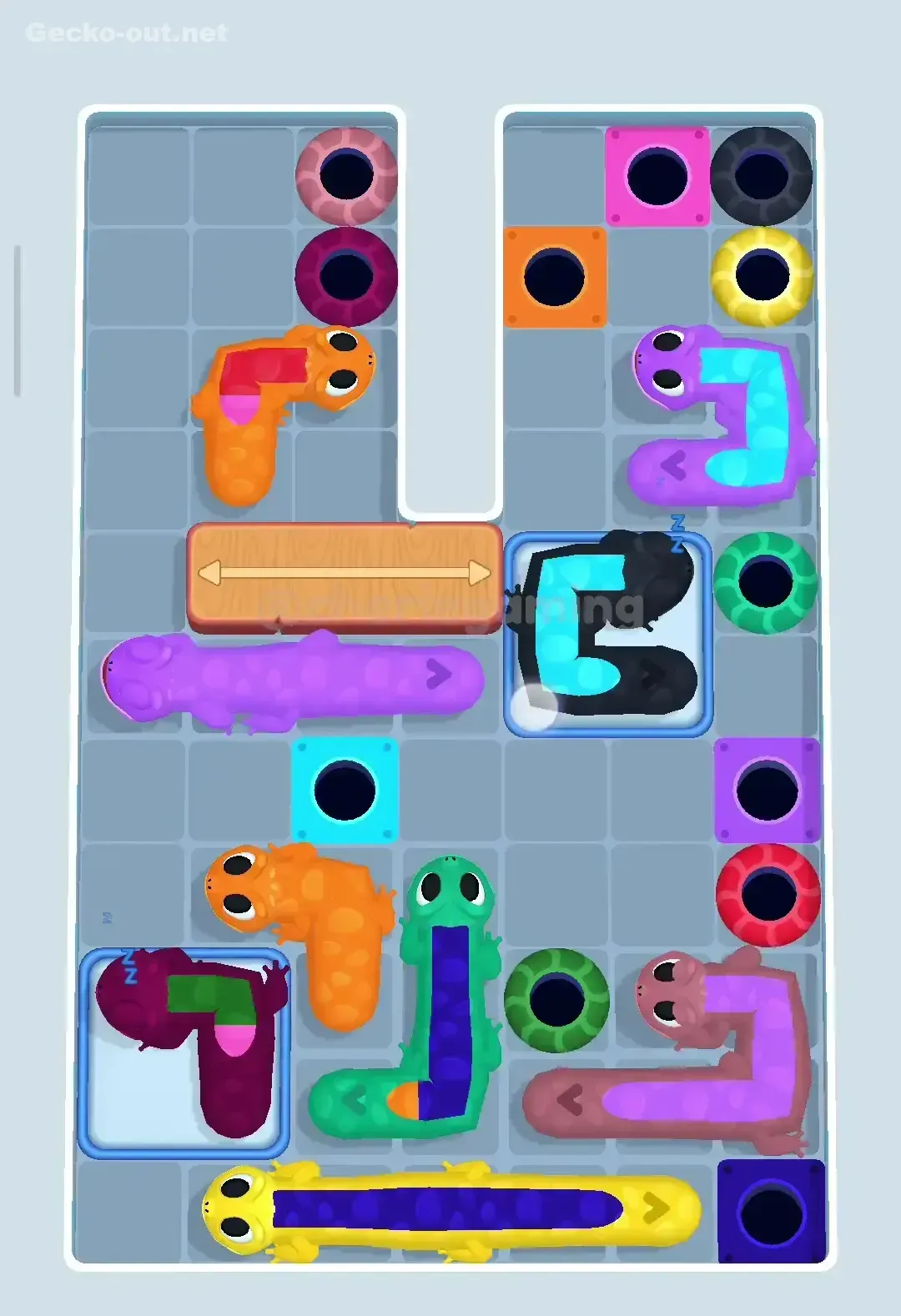 Gecko Out Level 319 Solution 3