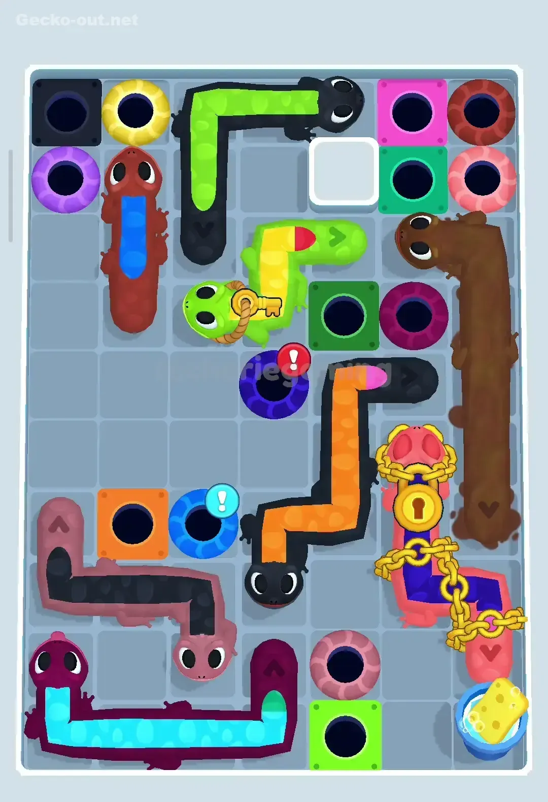 Gecko Out Level 317 Solution 2