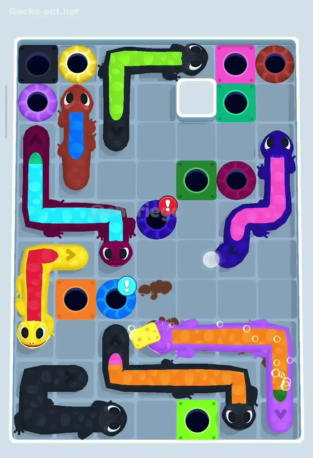 Gecko Out Level 317 Solution 3