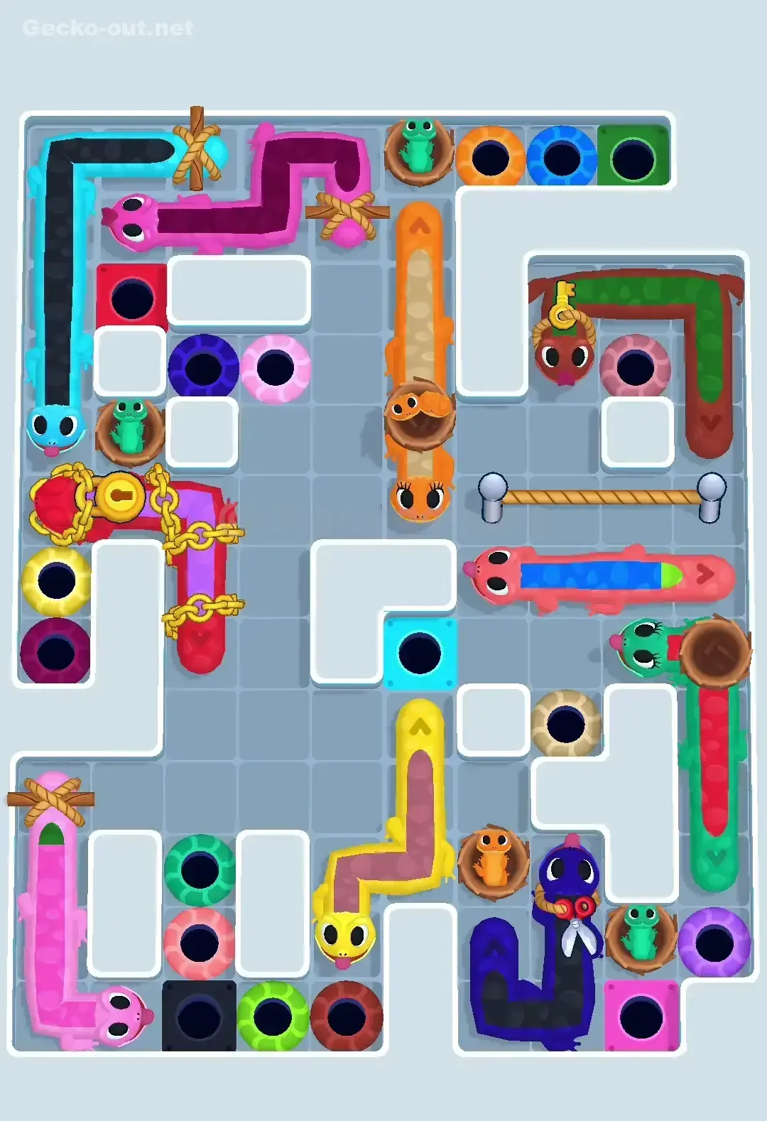 Gecko Out Level 633 Screenshot