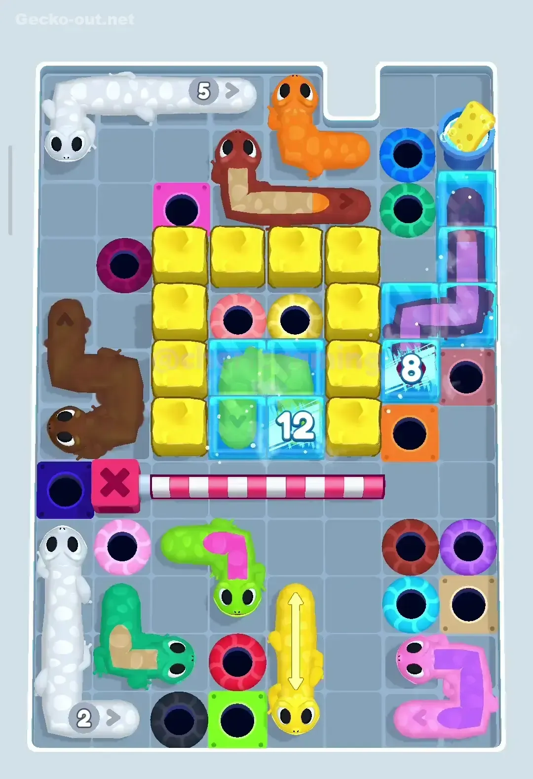 Gecko Out Level 313 Screenshot