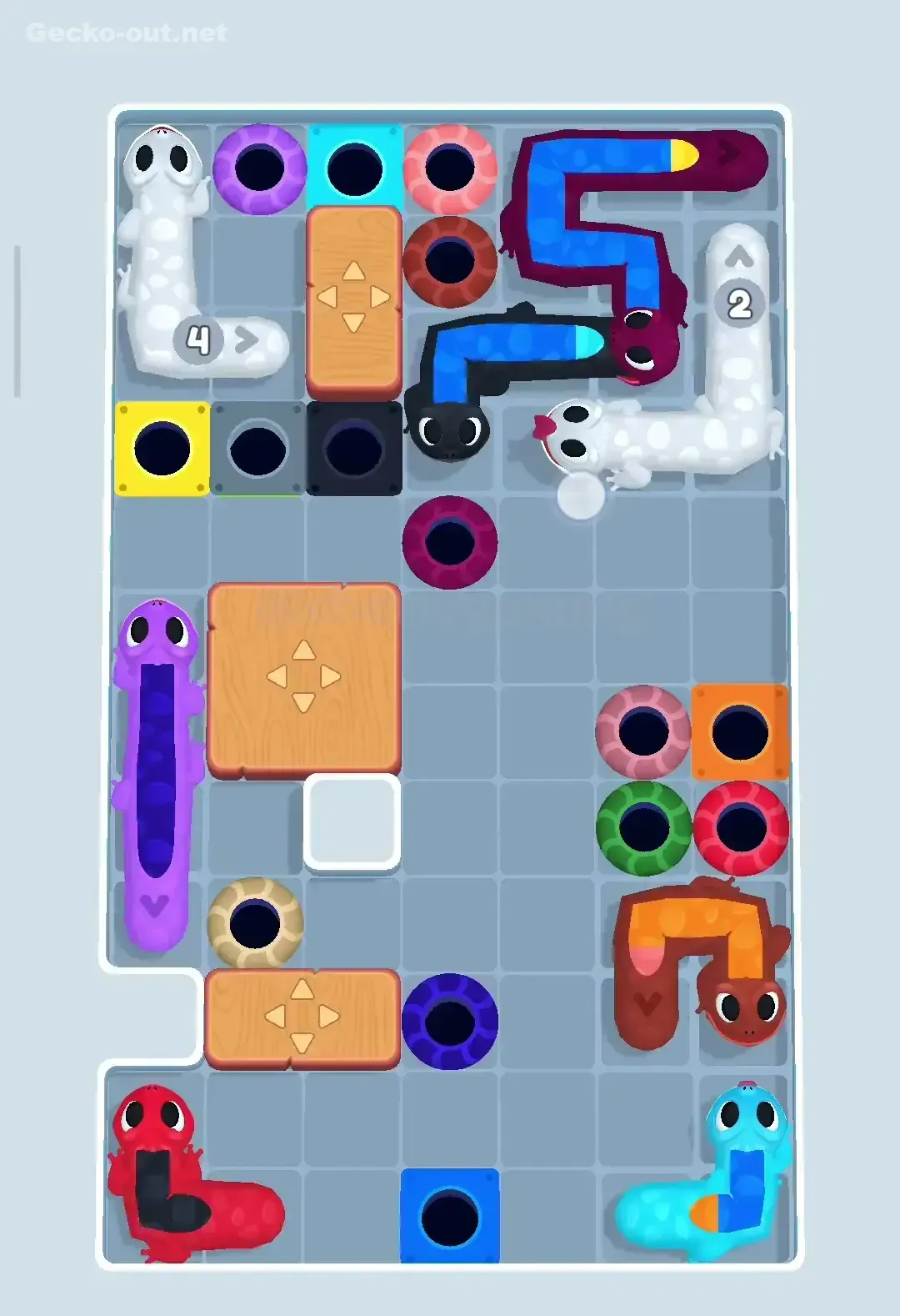 Gecko Out Level 311 Solution 3