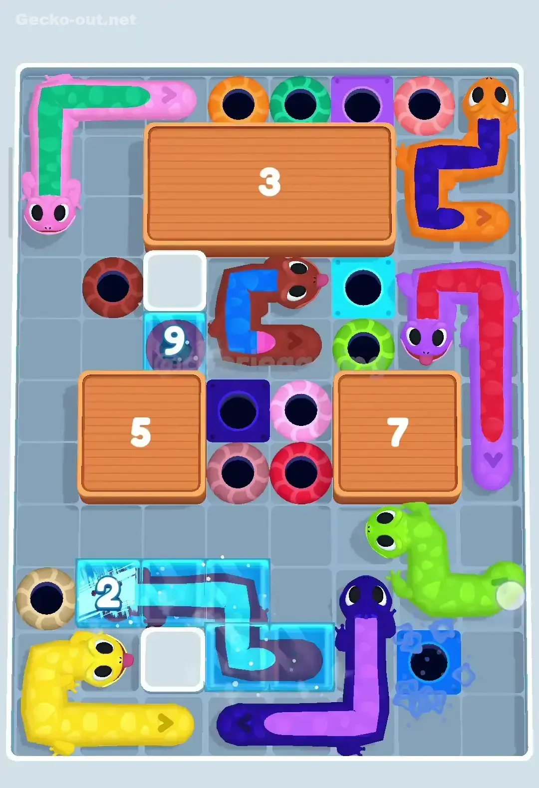 Gecko Out Level 309 Solution 2