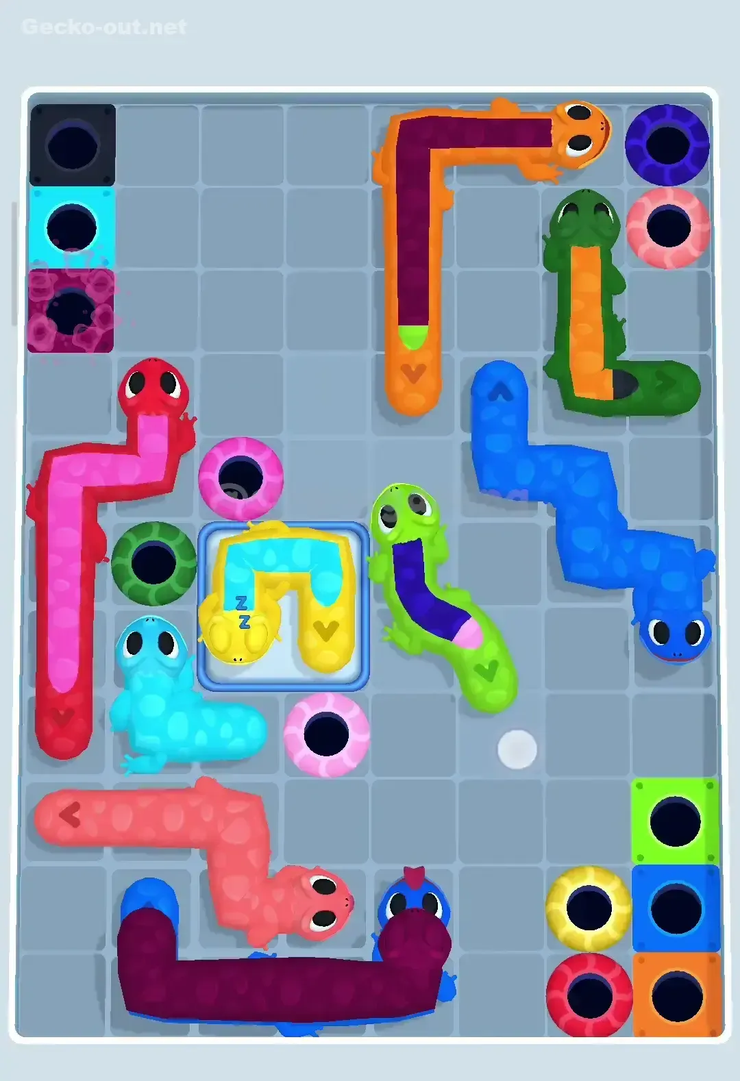 Gecko Out Level 308 Solution 3