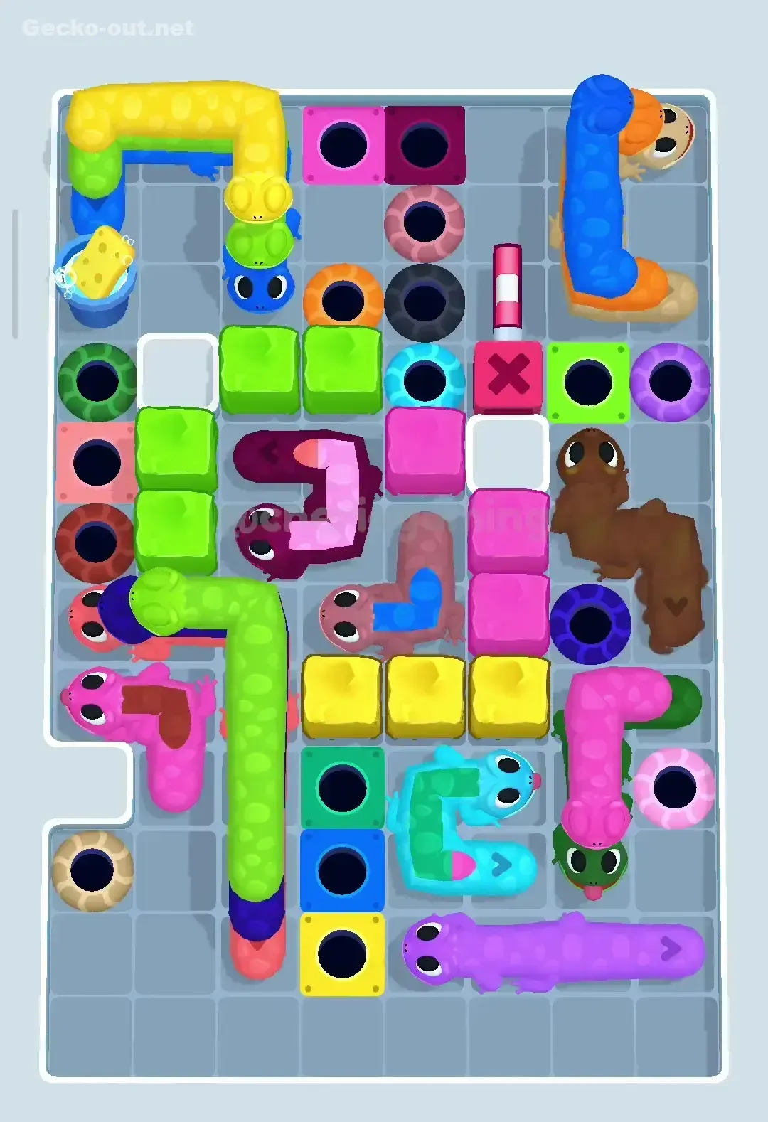 Gecko Out Level 307 Screenshot