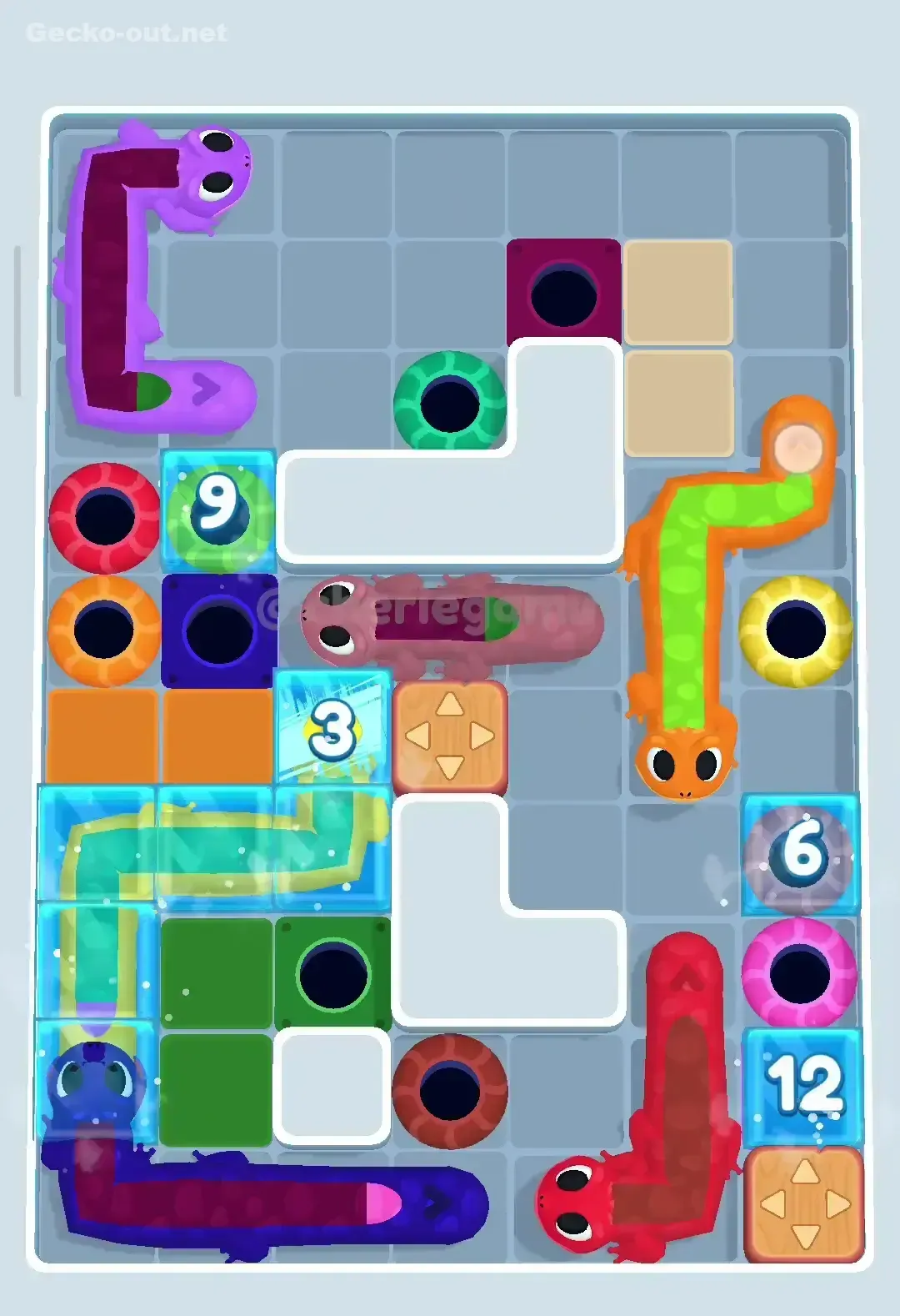 Gecko Out Level 304 Solution 1