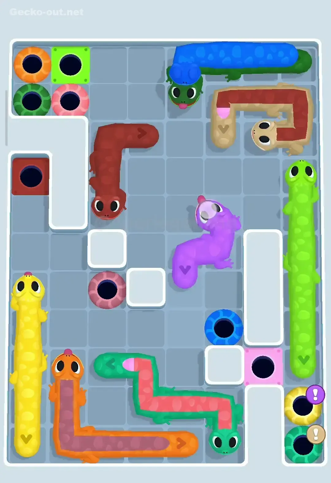 Gecko Out Level 303 Solution 3