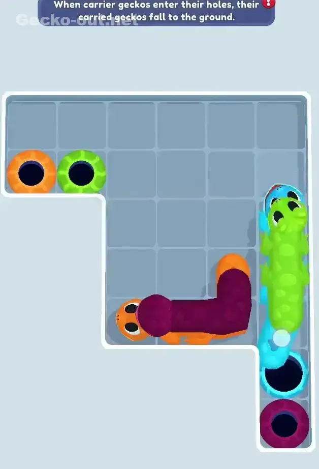 Gecko Out Level 302 Screenshot