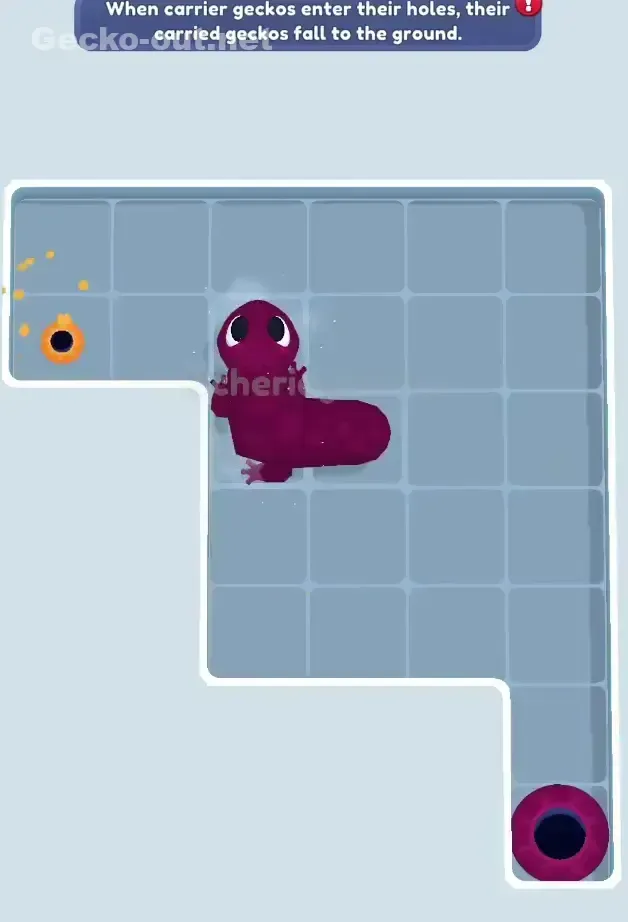 Gecko Out Level 302 Solution 3