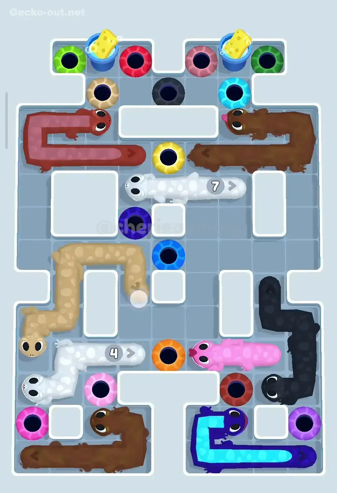 Gecko Out Level 299 Solution 1