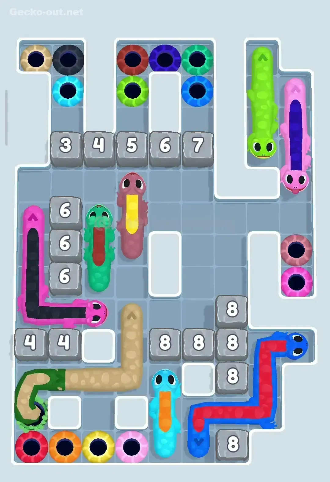 Gecko Out Level 297 Screenshot