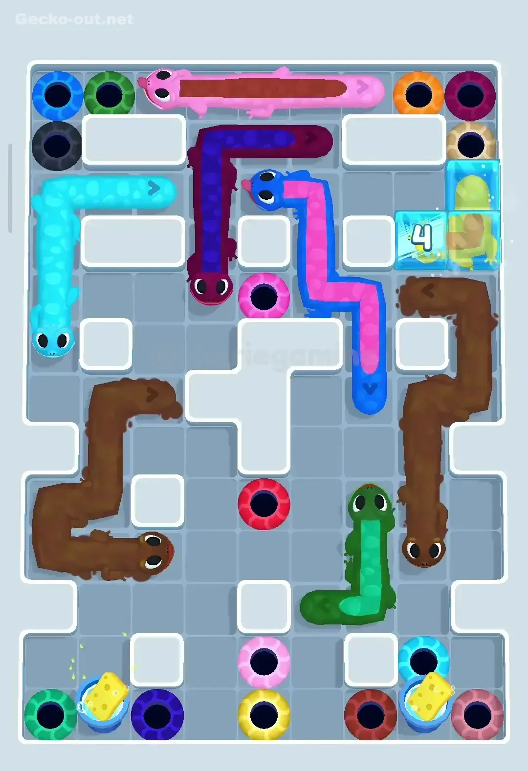 Gecko Out Level 296 Solution 2