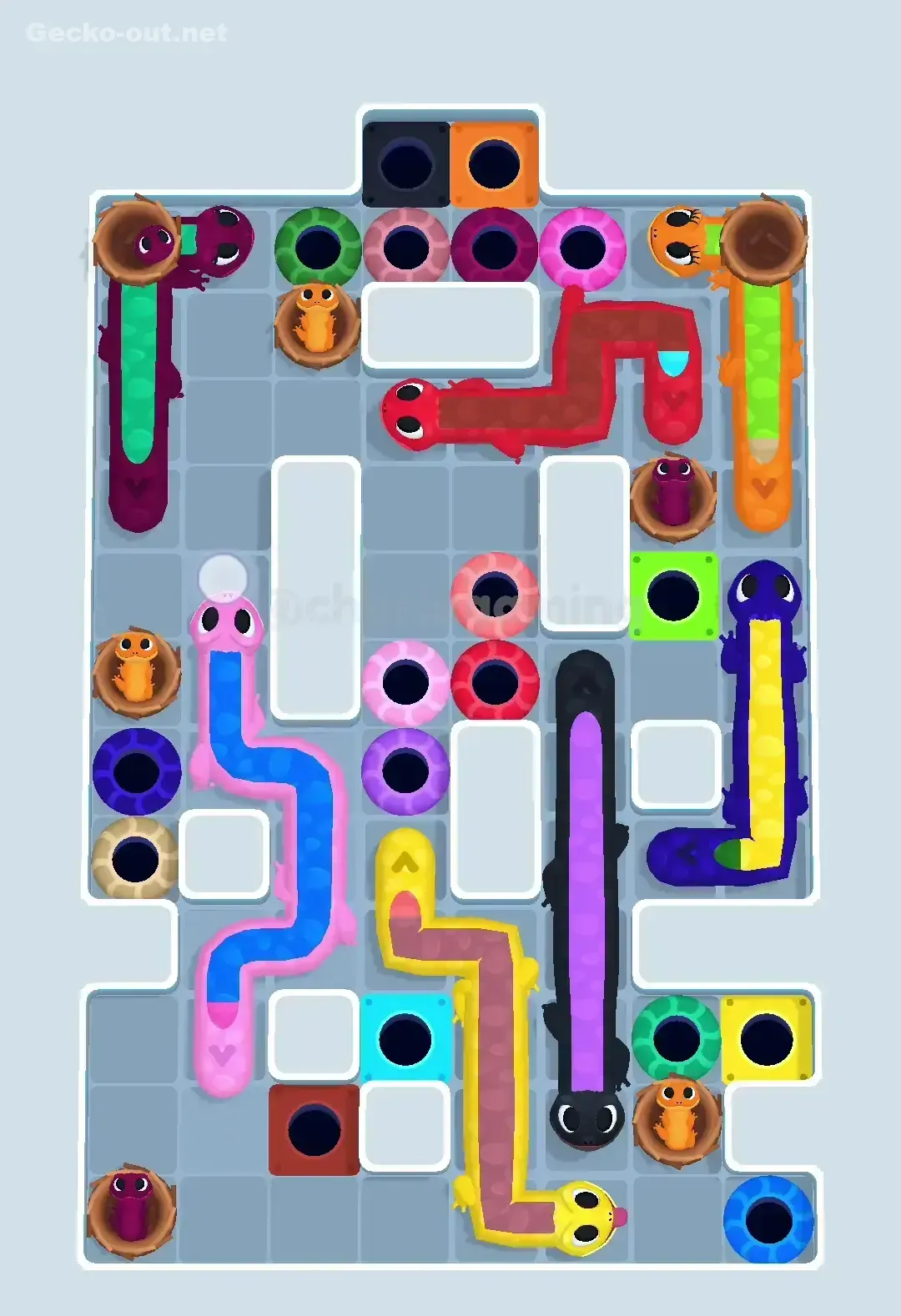 Gecko Out Level 634 Solution 1