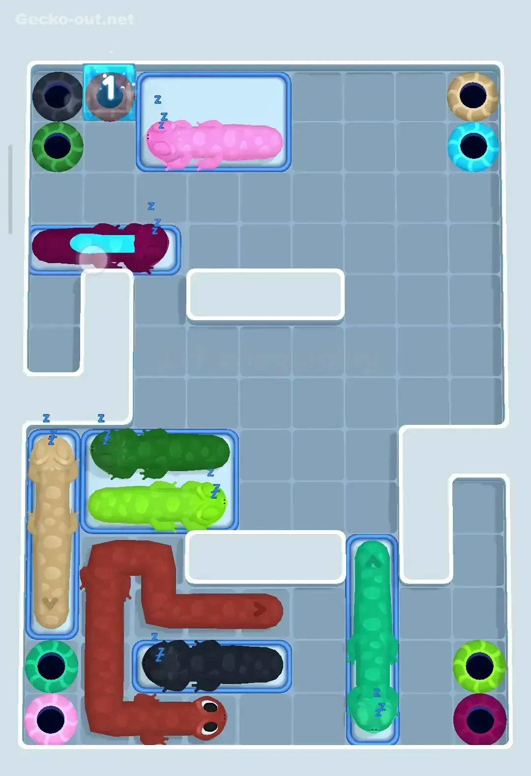 Gecko Out Level 294 Solution 3