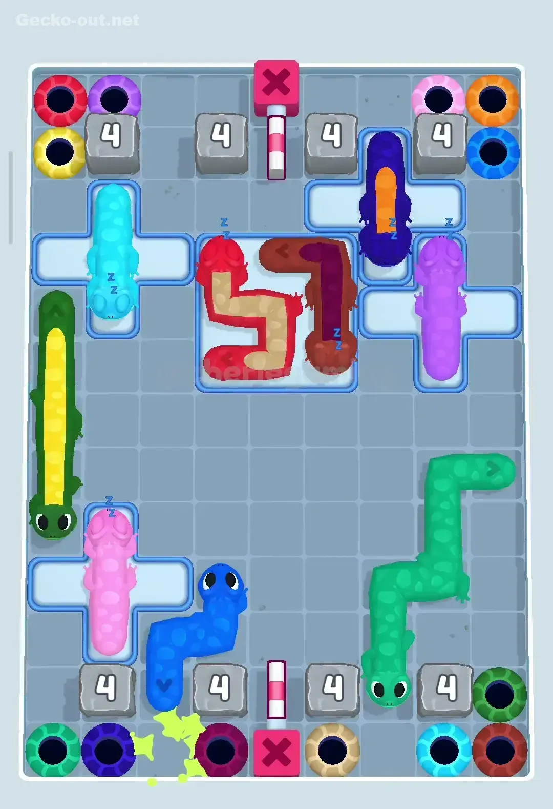 Gecko Out Level 293 Screenshot