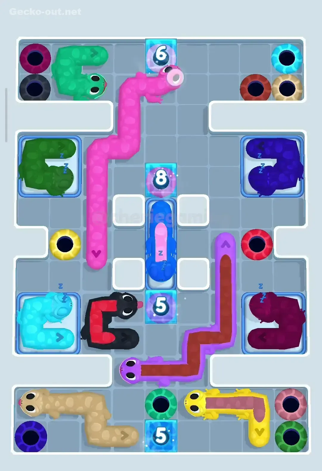 Gecko Out Level 290 Solution 2