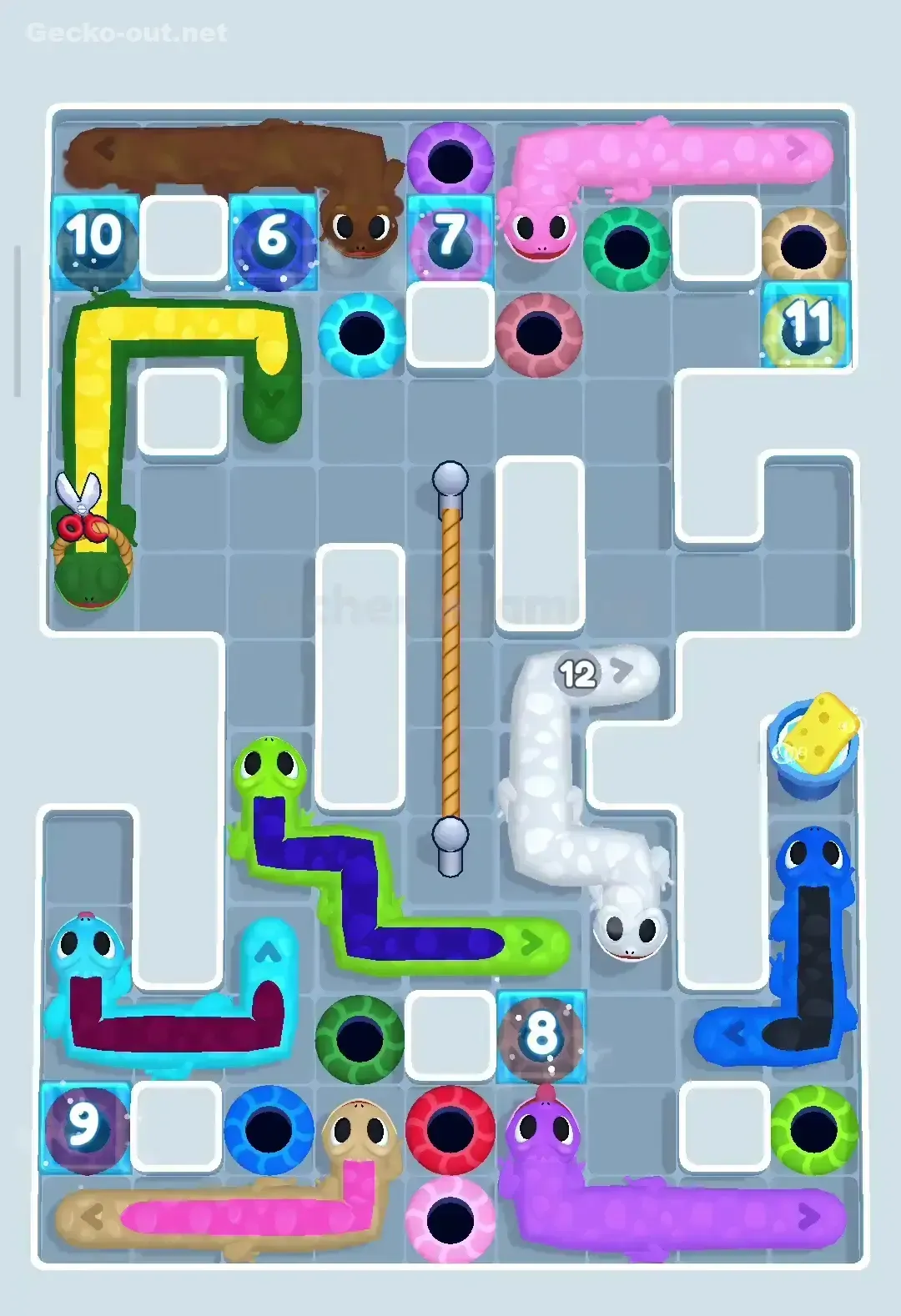 Gecko Out Level 288 Screenshot