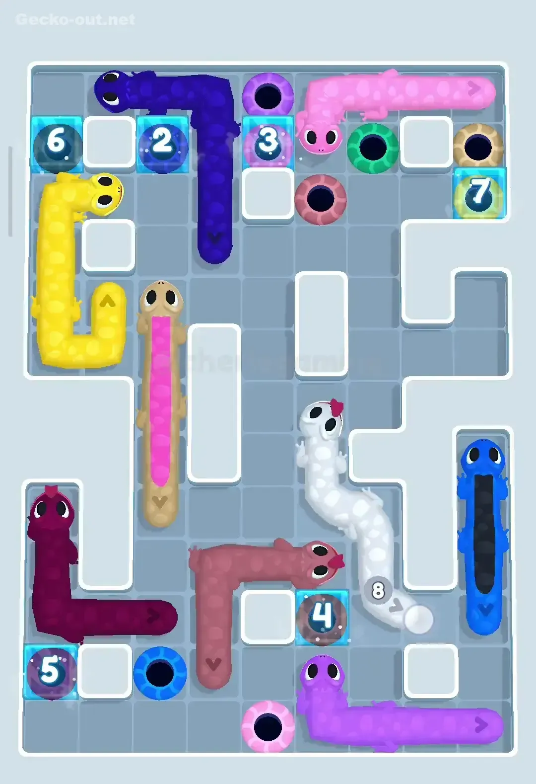 Gecko Out Level 288 Solution 3