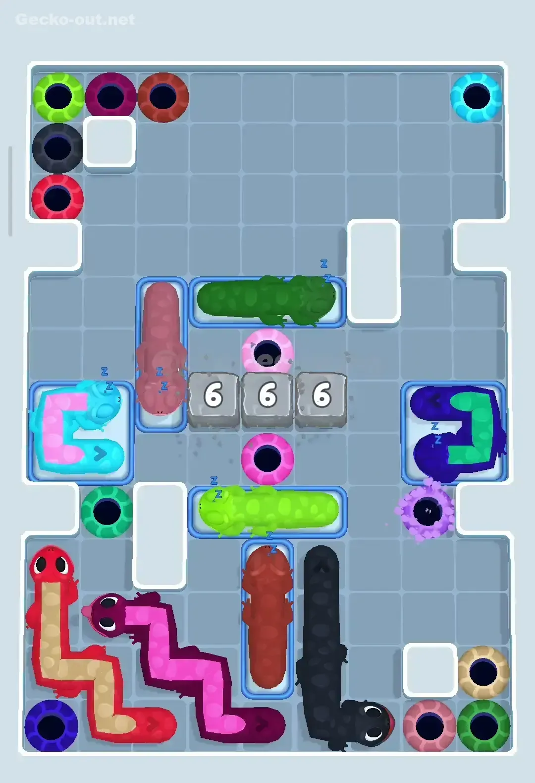 Gecko Out Level 285 Screenshot