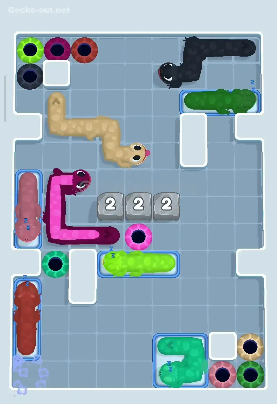 Gecko Out Level 285 Solution 2