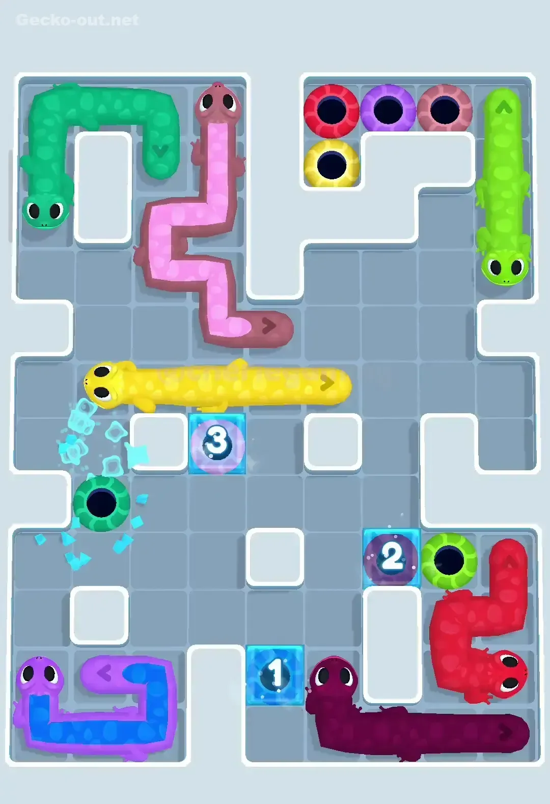 Gecko Out Level 284 Solution 2