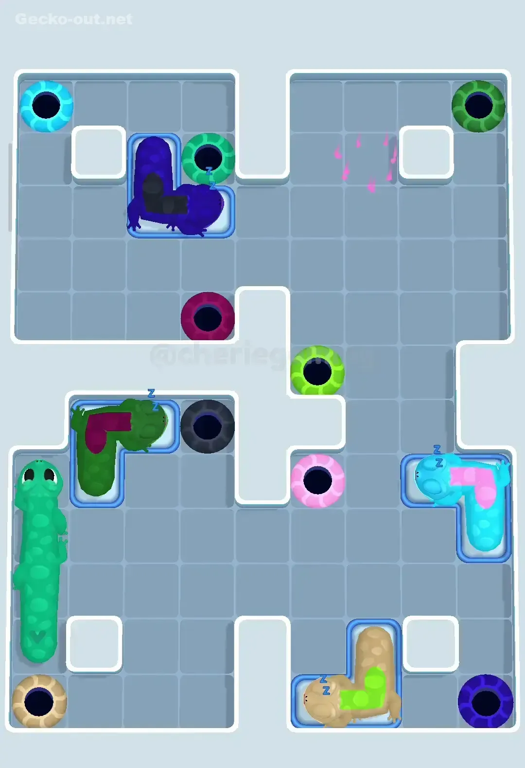 Gecko Out Level 282 Solution 2
