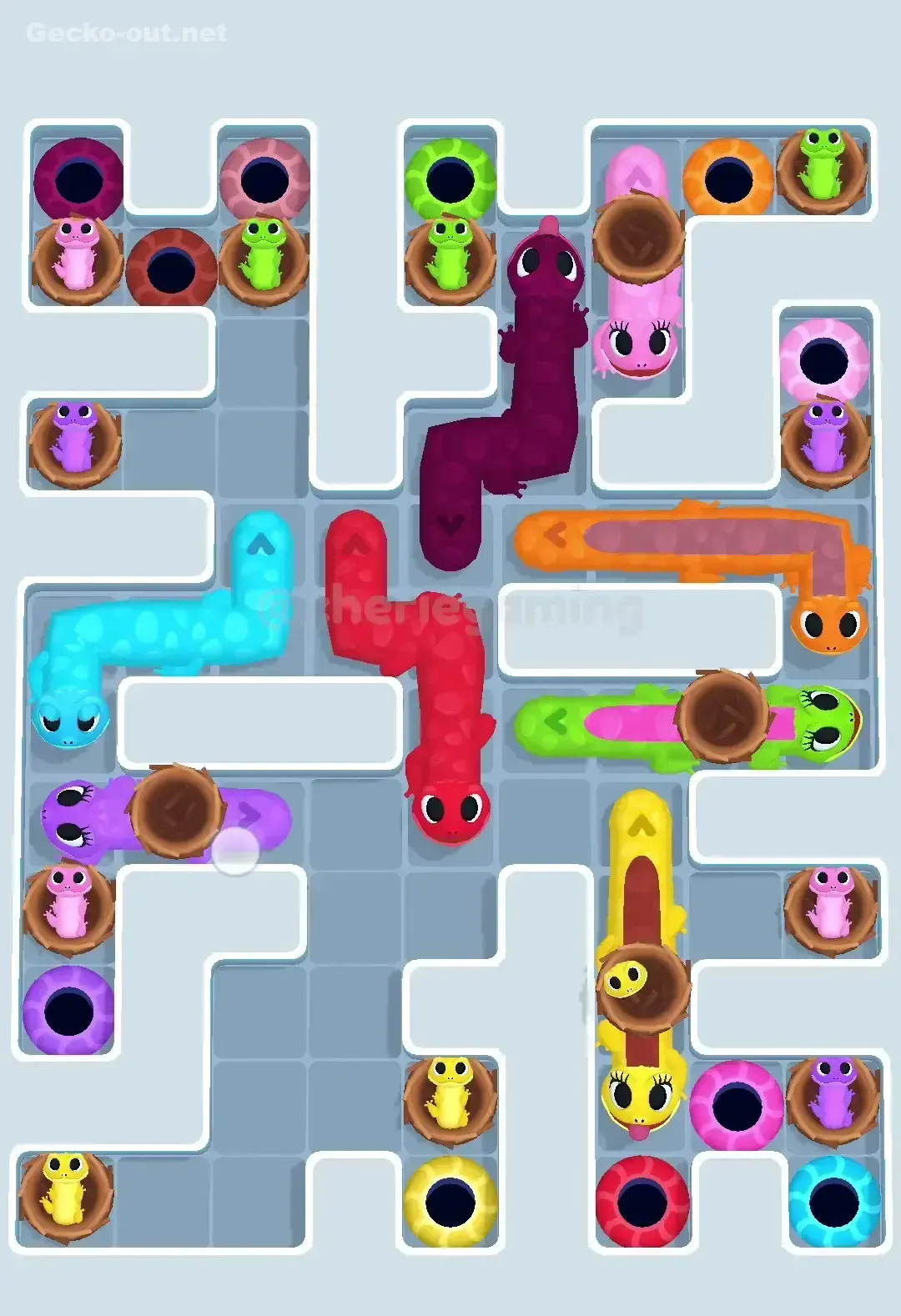 Gecko Out Level 631 Solution 2