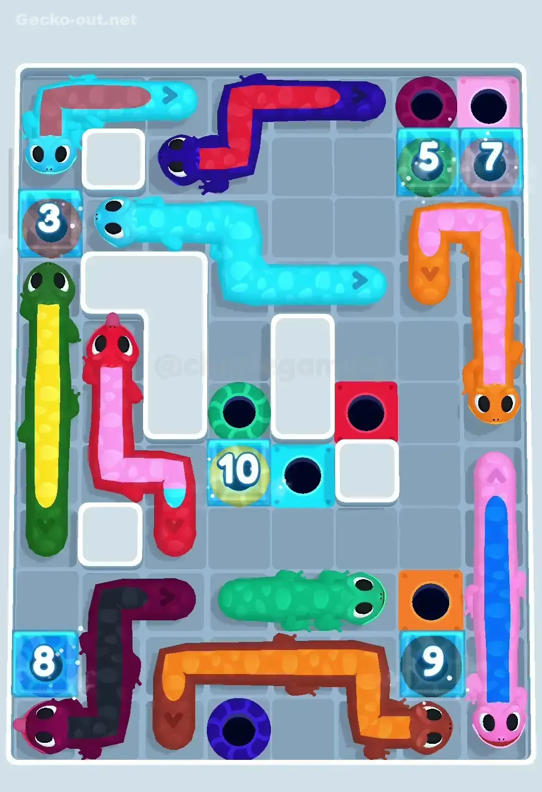 Gecko Out Level 279 Solution 2
