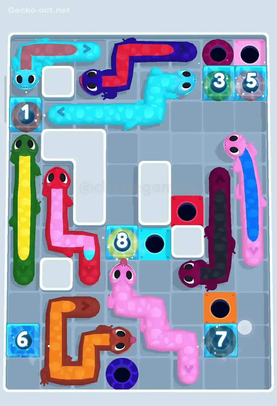 Gecko Out Level 279 Solution 3