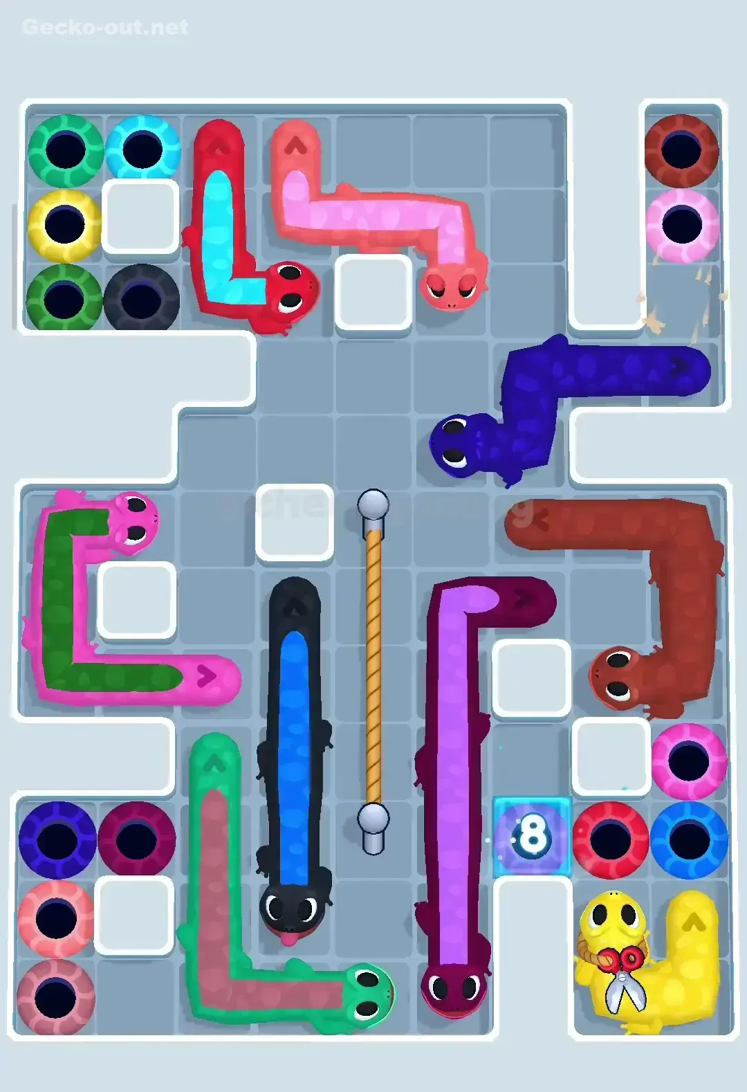 Gecko Out Level 278 Solution 2