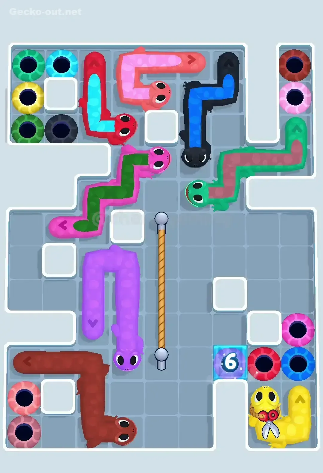 Gecko Out Level 278 Solution 3