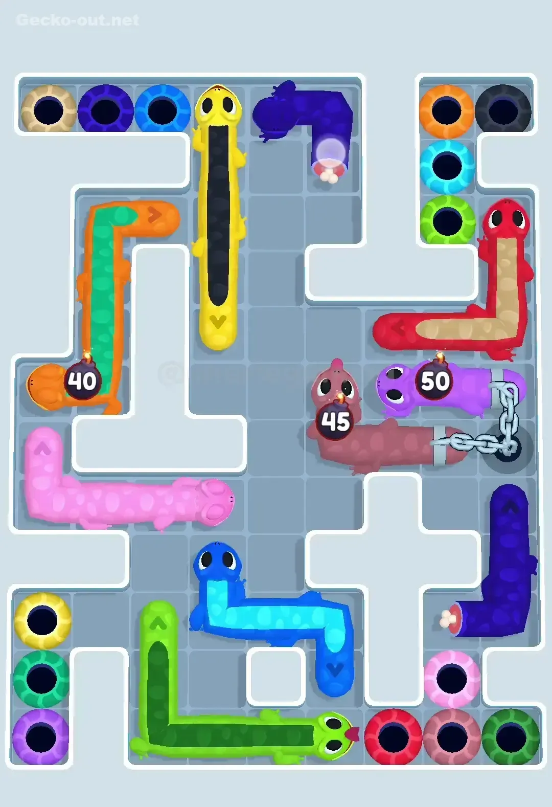 Gecko Out Level 630 Screenshot