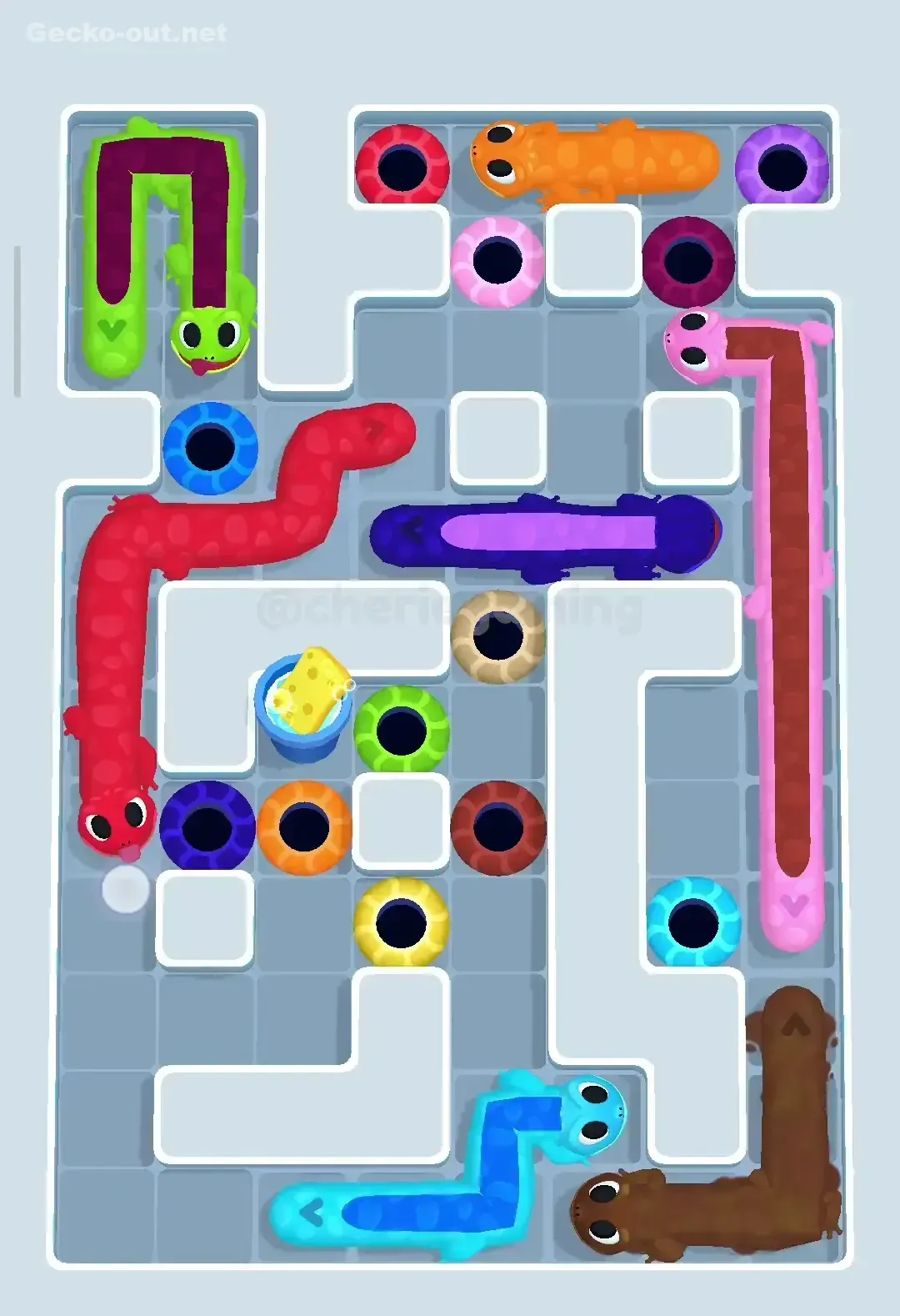 Gecko Out Level 268 Screenshot