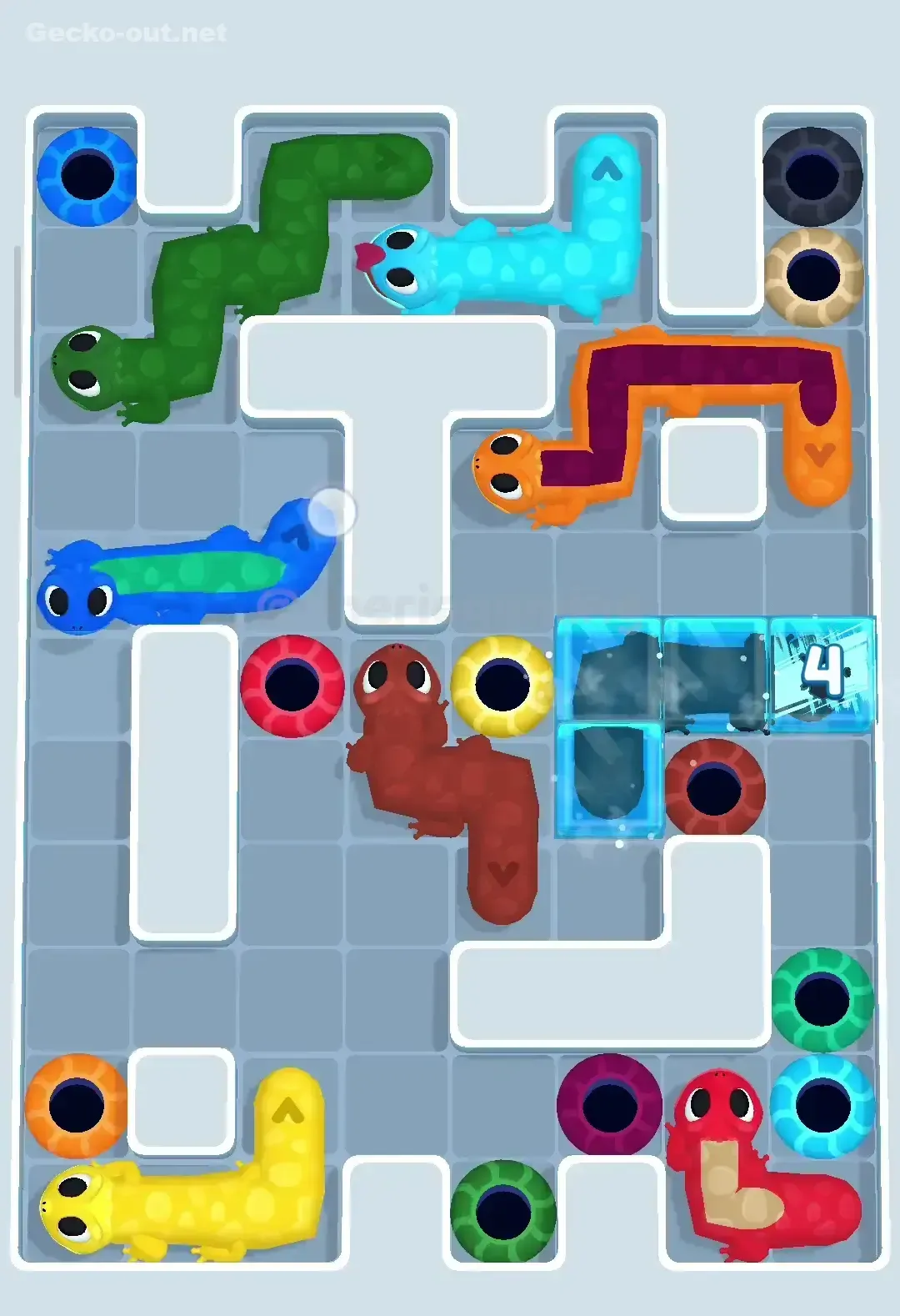 Gecko Out Level 264 Solution 2