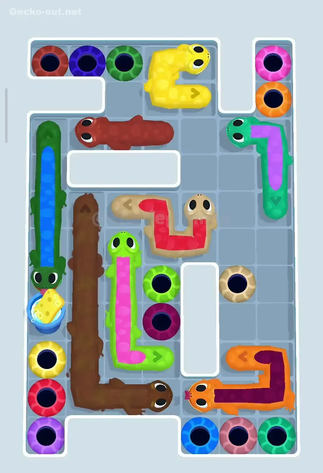 Gecko Out Level 262 Screenshot
