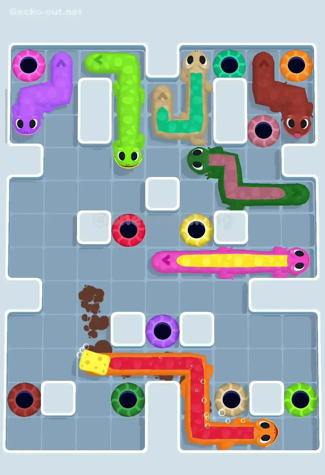 Gecko Out Level 256 Solution 3