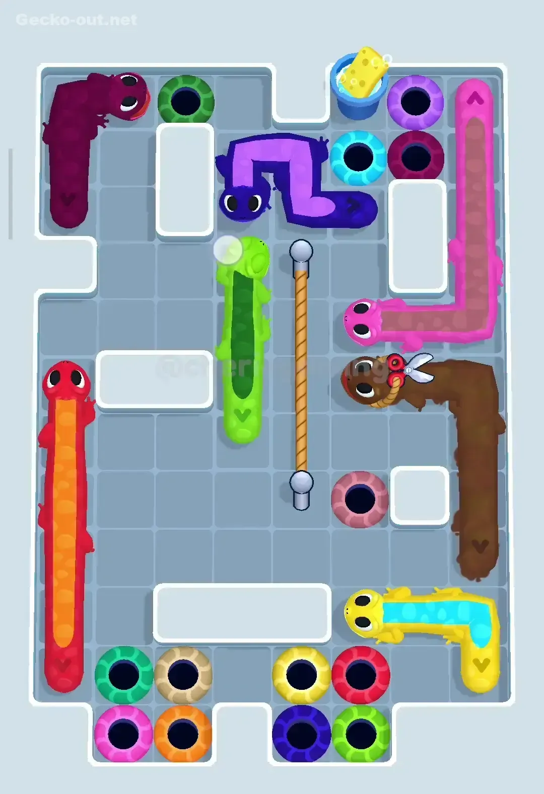 Gecko Out Level 254 Solution 1