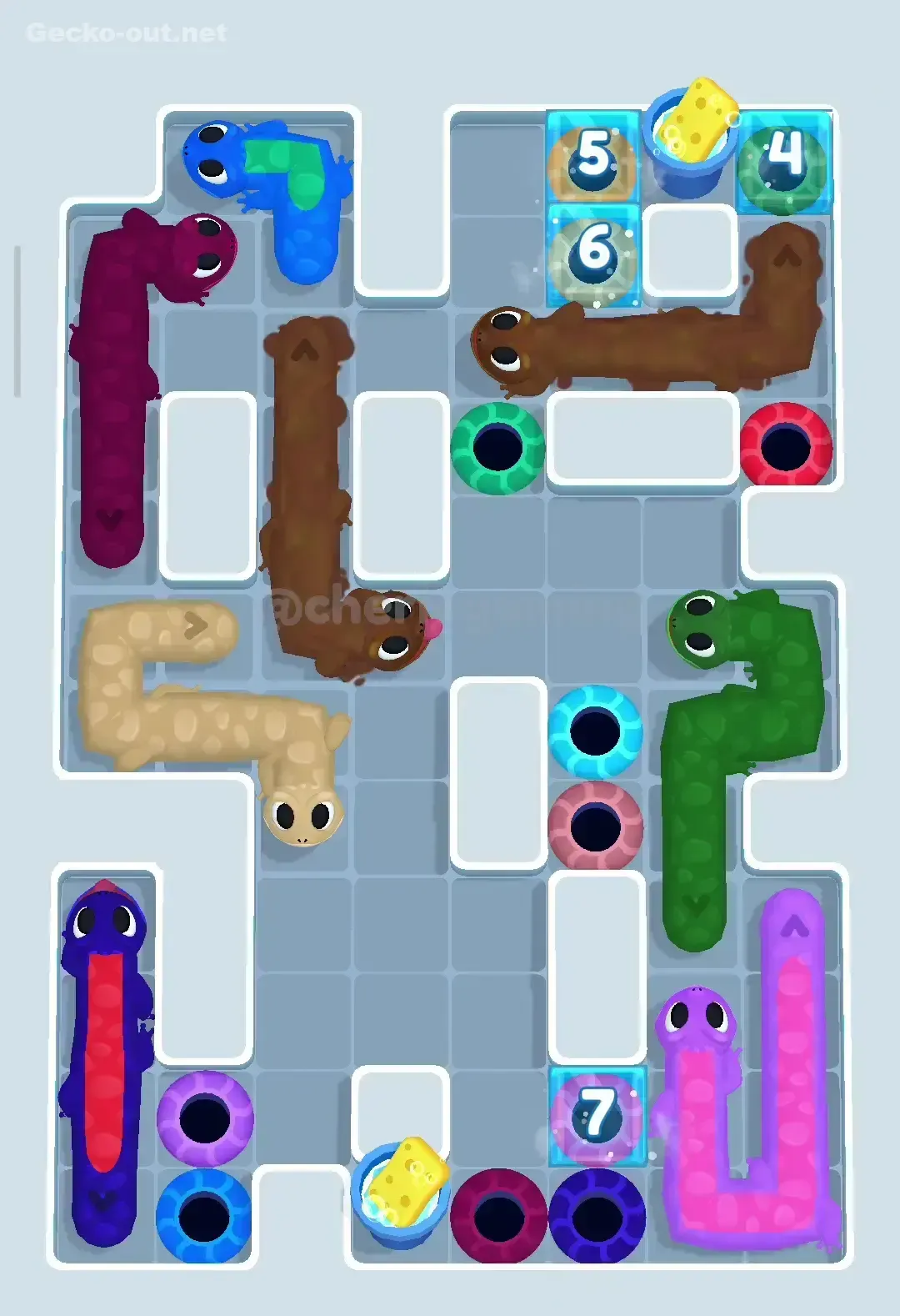 Gecko Out Level 253 Solution 2