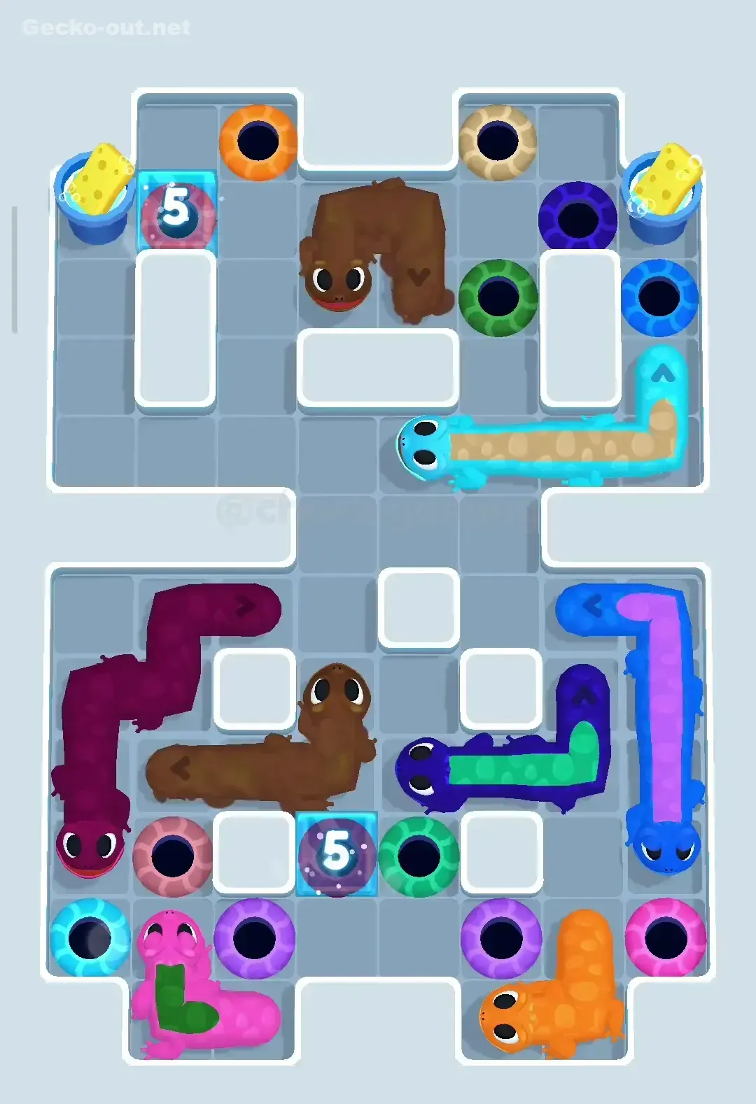 Gecko Out Level 251 Screenshot