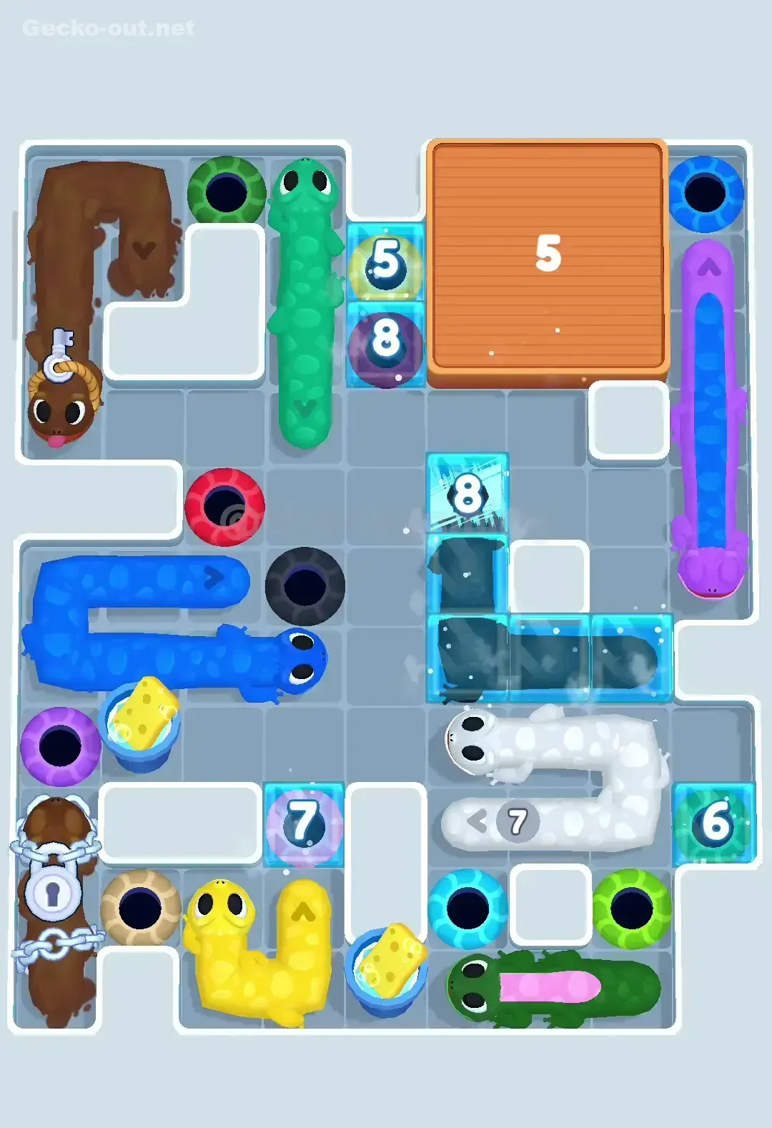 Gecko Out Level 250 Screenshot