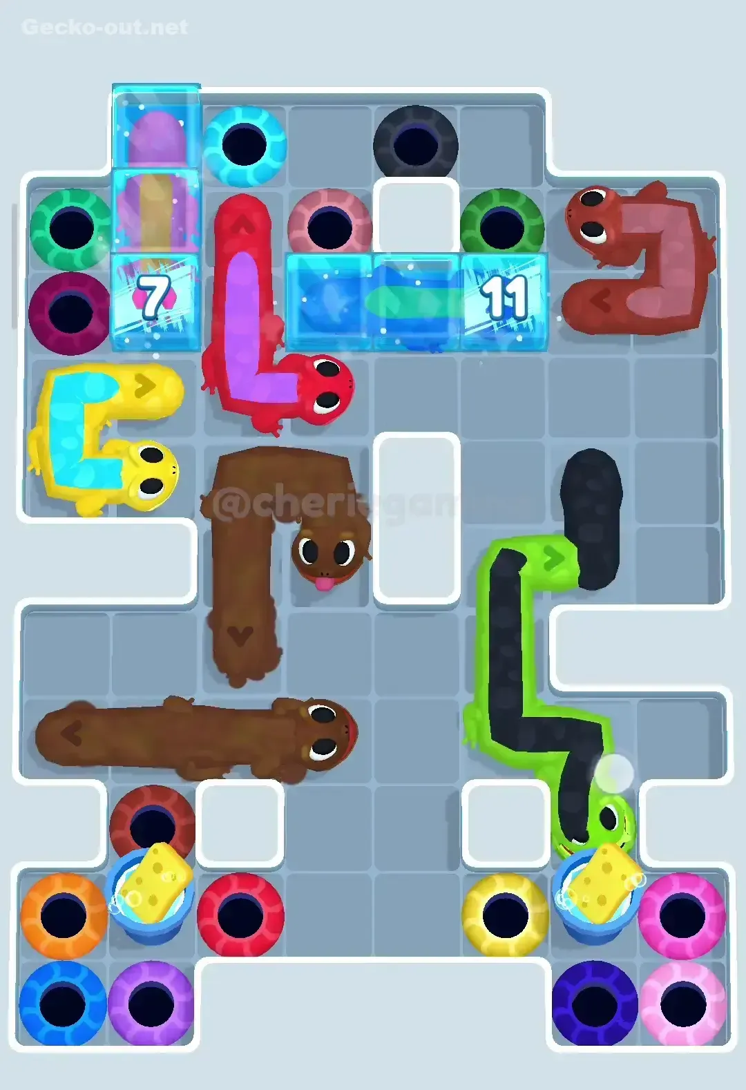 Gecko Out Level 245 Screenshot