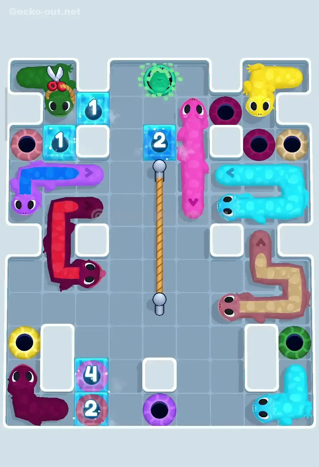 Gecko Out Level 242 Solution 1