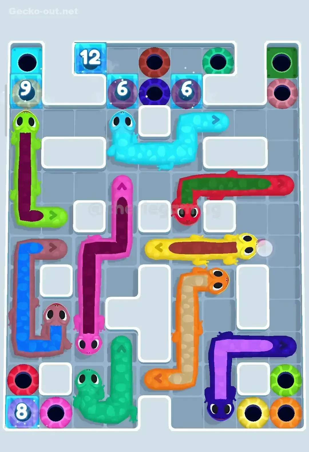 Gecko Out Level 241 Screenshot