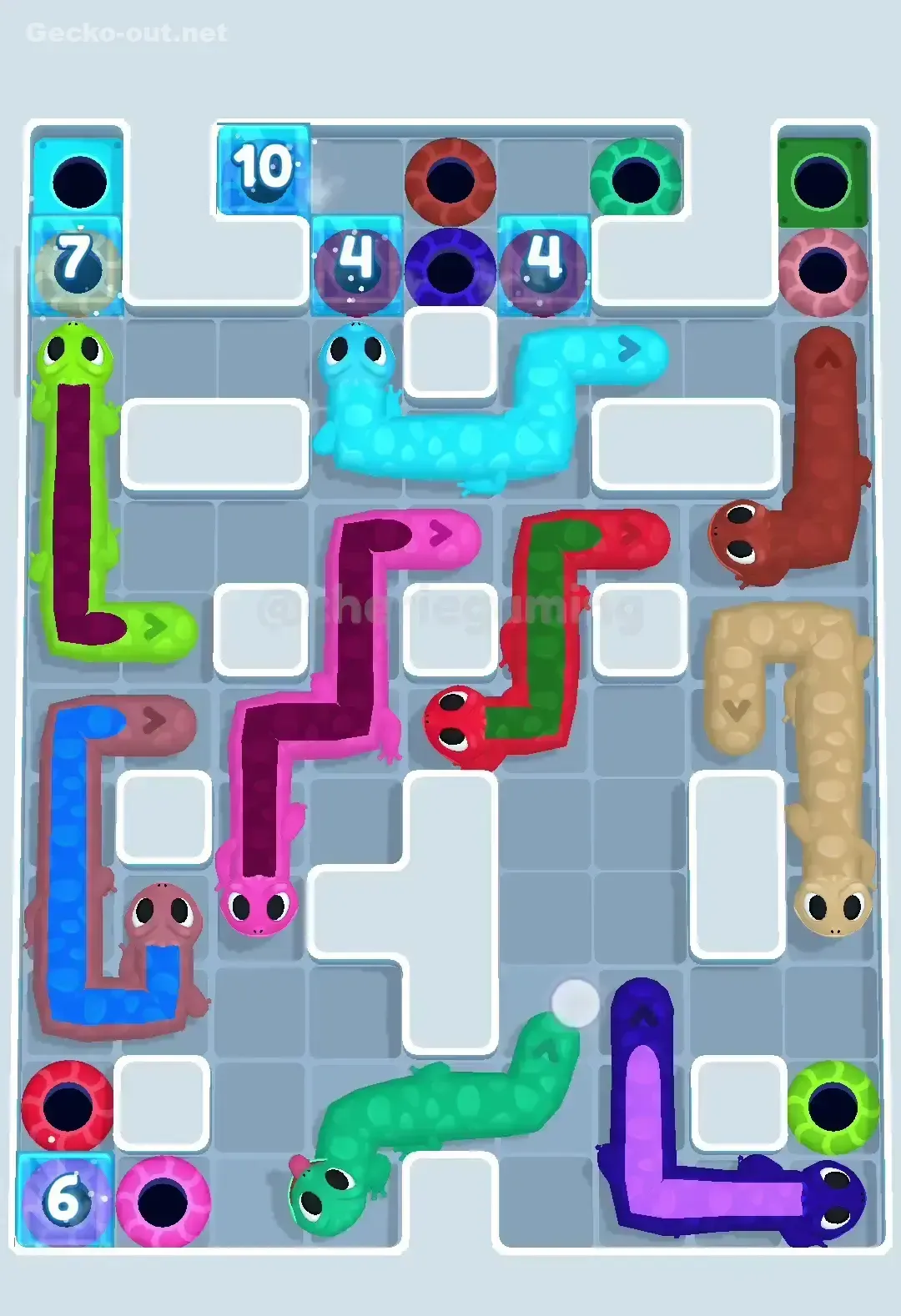 Gecko Out Level 241 Solution 2