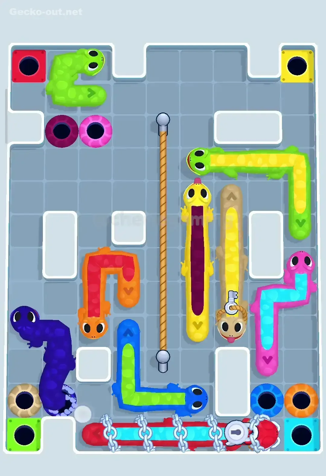 Gecko Out Level 236 Screenshot